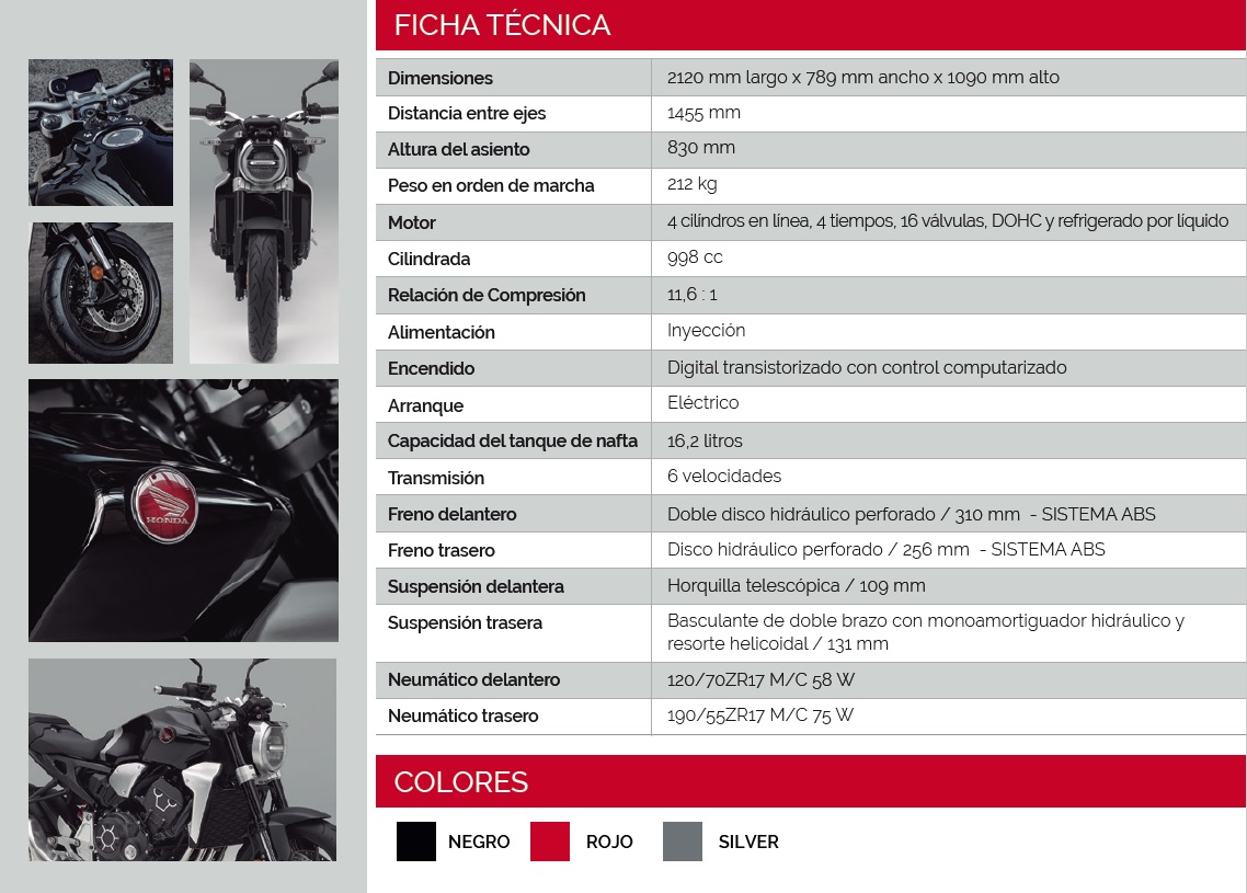 ficha cb1000